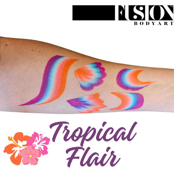 Fusion Body Art Split Cake TROPICAL FLAIR 30gm